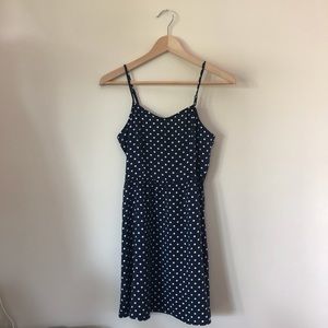 Polka dot skater dress